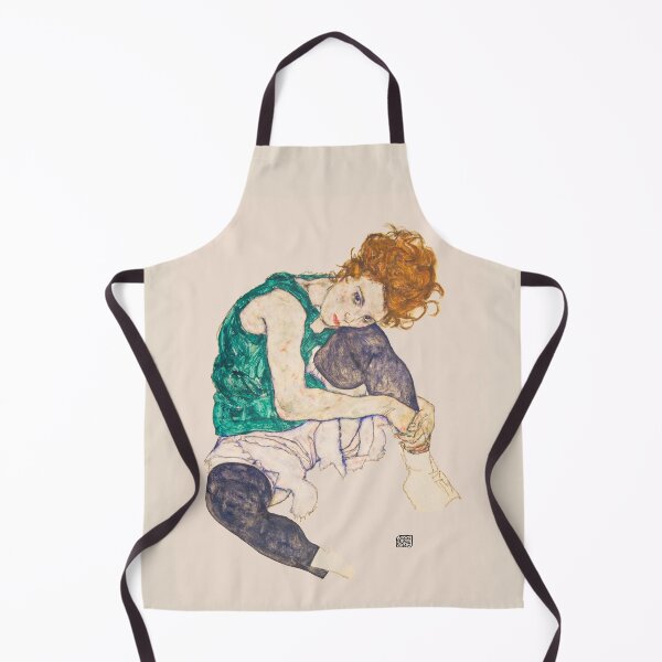 Item preview, Seated Woman by Egon Schiele designed and sold by TeeARTHY.