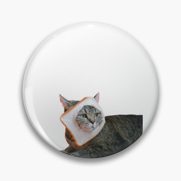 Item preview, Funny breadface cat sticker gift for cat lovers gift for cat owners  designed and sold by GhostAmine.