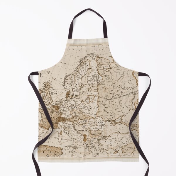 Item preview, Vintage Map of Europe designed and sold by harborhouse55.