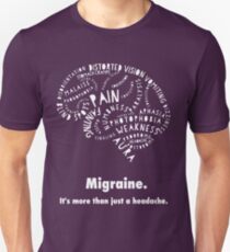 Migraine Brain Slim Fit T-Shirt