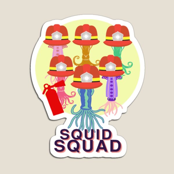 Item preview, escuadrón de calamares designed and sold by Emplan.