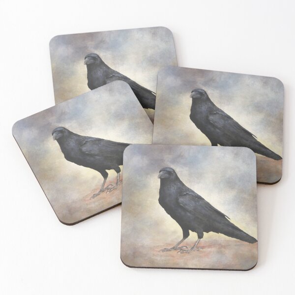 Item preview, Crow Raven Bird 88 designed and sold by artbylucie.