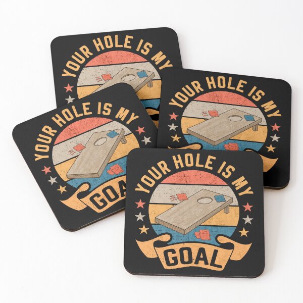 Item preview, Your Hole is my Goal Cornhole Toss Like a Boss Corn Star designed and sold by grinta2021.