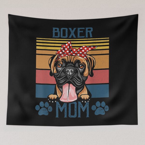 Artikelvorschau, Boxer-Mamma-Hemd-lustiger Hundemutter-Muttertag entworfen und verkauft von ElizabethxJime.