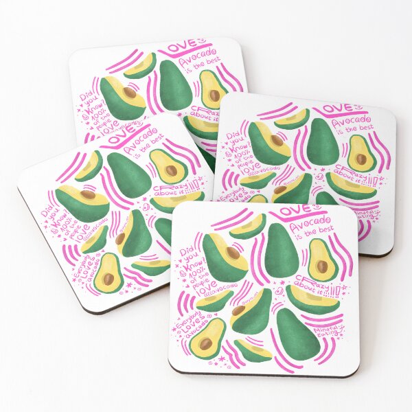 Item preview, Hand drawn avocado art for avocado lovers! crazy avocado illustration designed and sold by Orpaz Harush.