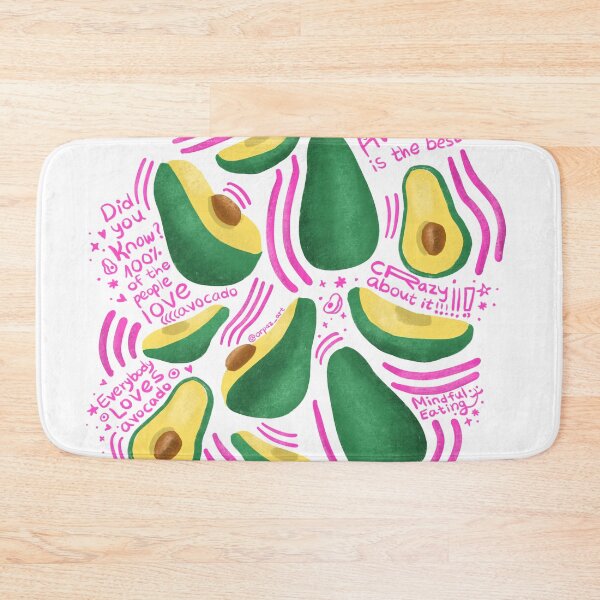 Item preview, Hand drawn avocado art for avocado lovers! crazy avocado illustration designed and sold by Orpaz Harush.