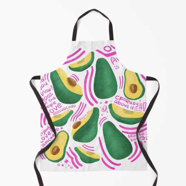 Item preview, Hand drawn avocado art for avocado lovers! crazy avocado illustration designed and sold by Orpaz Harush.