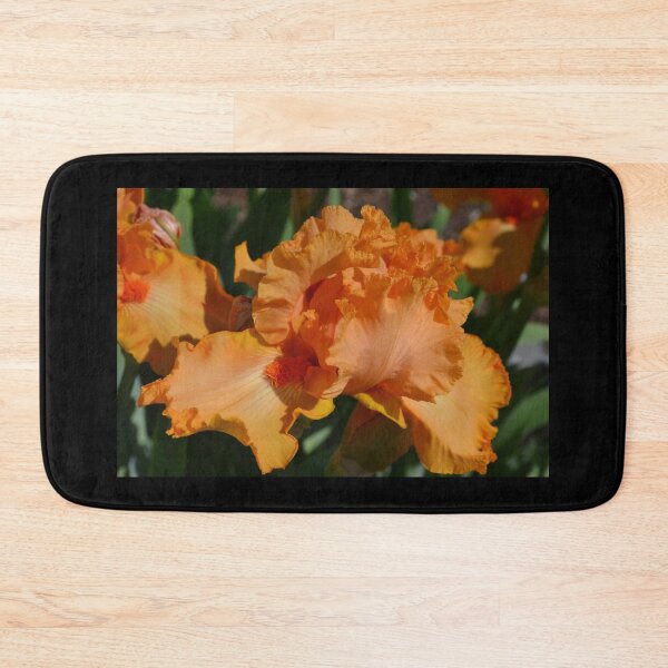 Item preview, Big Orange Iris designed and sold by MoreGoodArt.