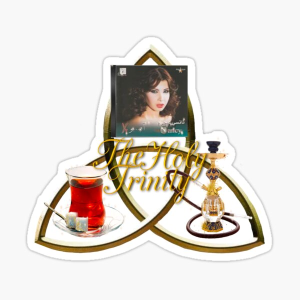 Item preview, The Holy Trinity Sticker designed and sold by aminastudio.
