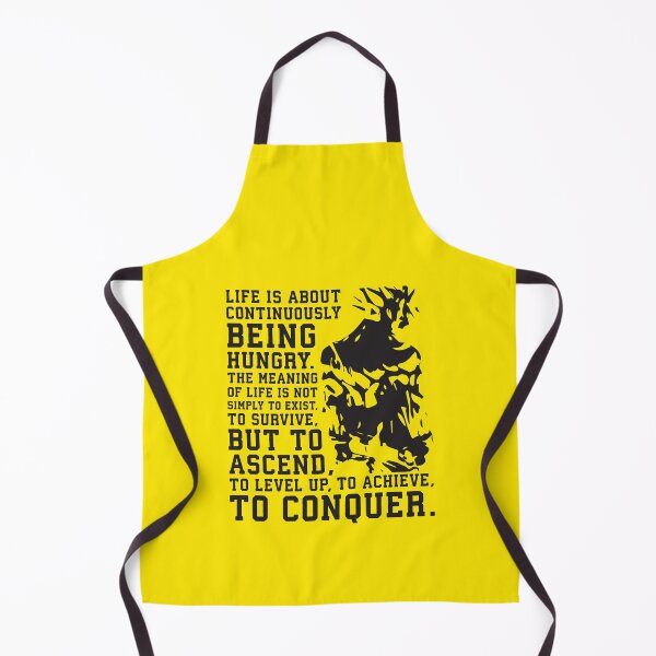 Item preview, Meaning Of Life To Conquer - Anime Gym Motivational designed and sold by gohanflex.