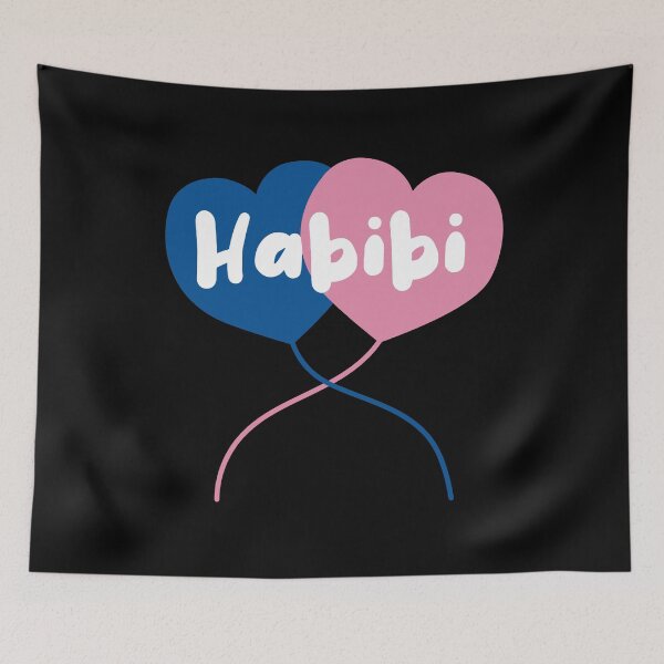Item preview, Habibi with hearts designed and sold by THROUGH-LIFE.