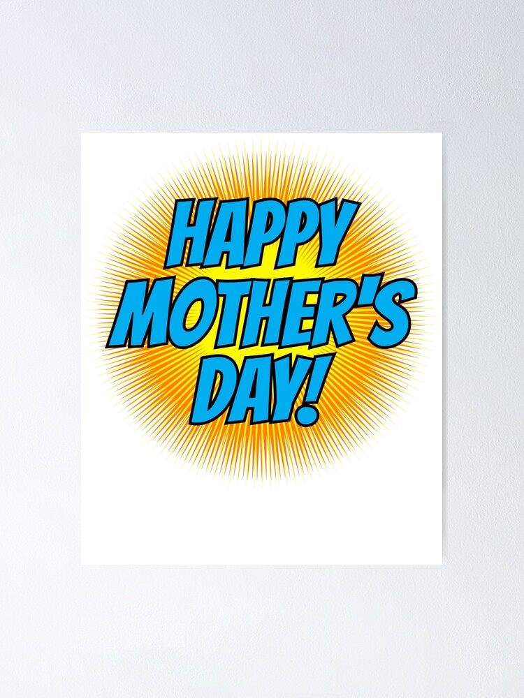 happy mothers day poster ideas