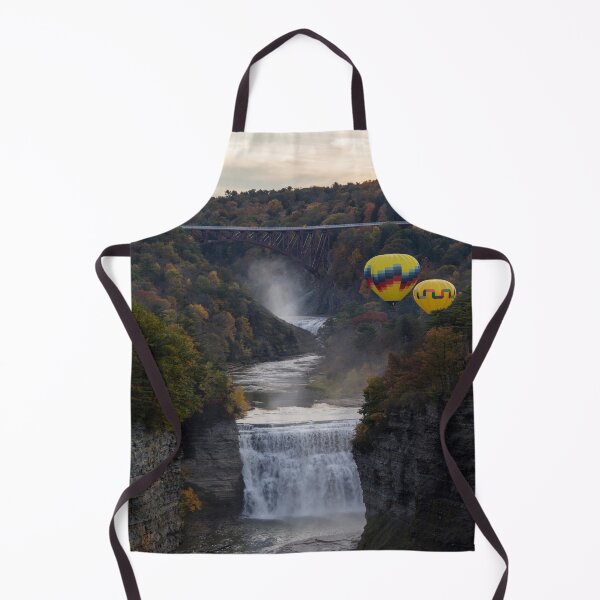 Item preview, Hot Air Balloons at the Letchworth State Park Gorge designed and sold by jc1192.