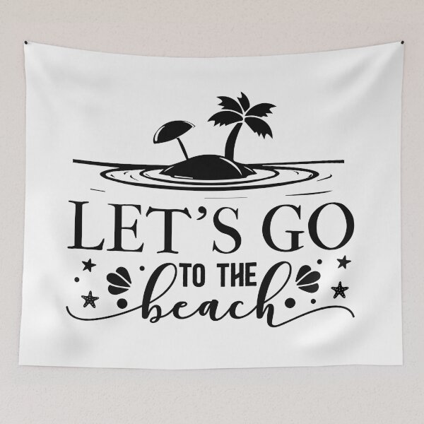 Item preview, Let's Go to the Beach   -  Welcome to the Beach designed and sold by davidmurtagh.