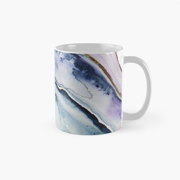 Item preview, Purple agate watercolor painting  designed and sold by jenmerli.
