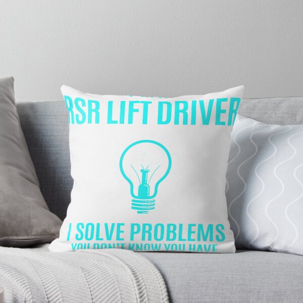 Item preview, Rsr Lift Driver - I Solve Problems Job Gift designed and sold by melissaval2.