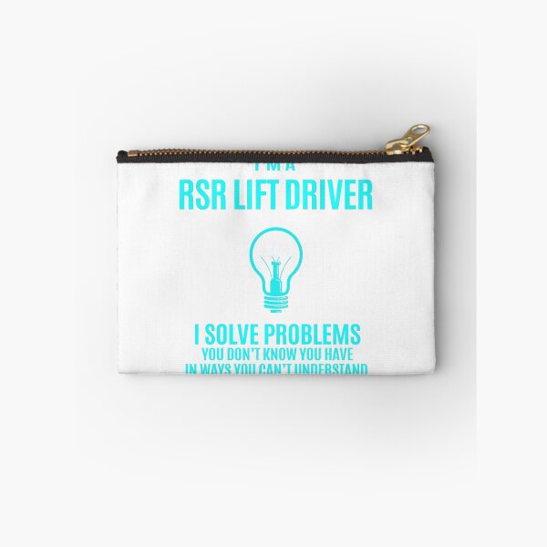 Item preview, Rsr Lift Driver - I Solve Problems Job Gift designed and sold by melissaval2.