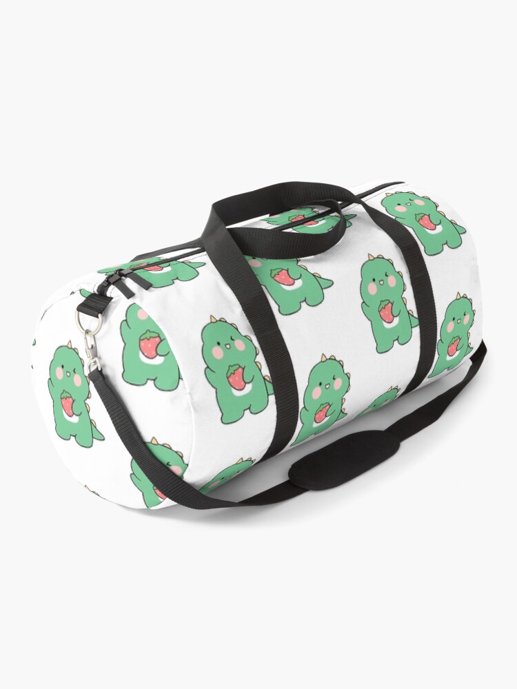 Bolsa deportiva for Sale con la obra «Lindo dinosaurio con una