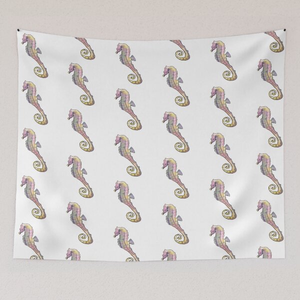 Item preview, Colorful Seahorse designed and sold by Allison Campbell.
