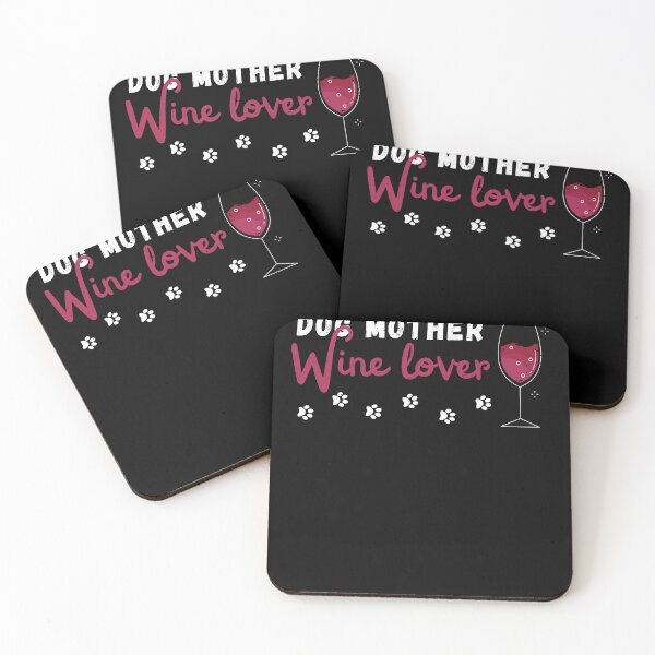 Item preview, Dog Mother Wine Lover Funny Mothers Day Dog Lover designed and sold by Zulfiqqar.