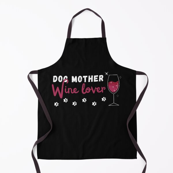 Item preview, Dog Mother Wine Lover Funny Mothers Day Dog Lover designed and sold by Zulfiqqar.