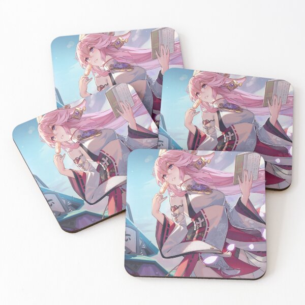 Item preview, Yae Miko - Genshin Impact designed and sold by Aka-Hanako.