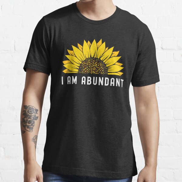 Item preview, I Am Abundant, Manifest Your Best, Grow Positive Thoughts designed and sold by DesignByMistry.