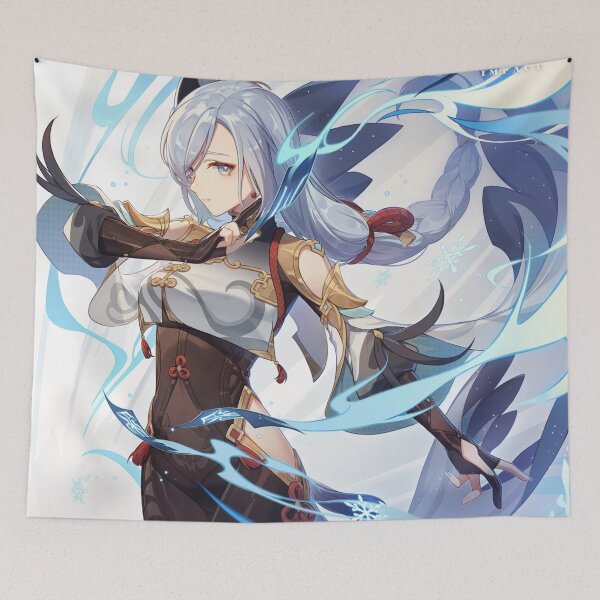 Item preview, Shenhe - Genshin Impact designed and sold by Aka-Hanako.