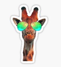 Bling Giraffe Sticker