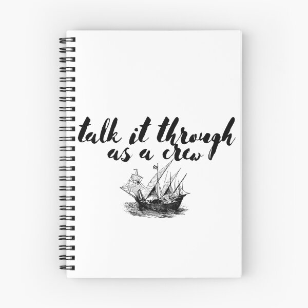 Item preview, talk it through as a crew designed and sold by ouiouiitslucyb1.