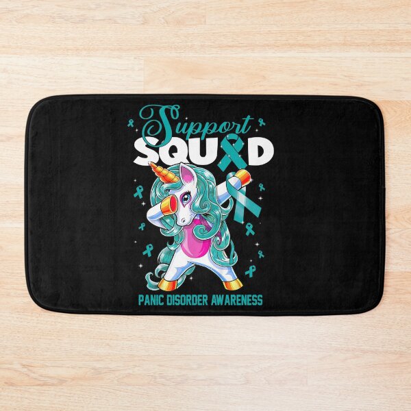 Item preview, Cute Unicorn Support Squad Panic Disorder Awareness Men Women Kid designed and sold by tenjun16.
