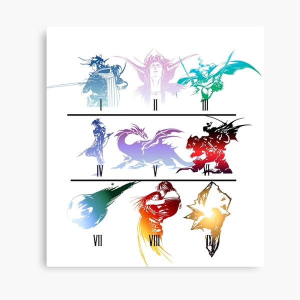 "Final Fantasy 19 Logo Art" Canvas Print for Sale by Zerger Redbubble