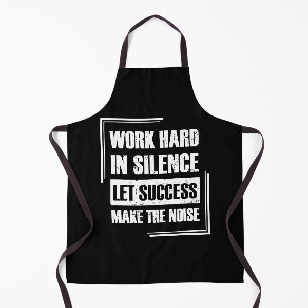 Item preview, Leadership quotes - Work hard in silence quote - Motivational men and women at work quotes designed and sold by Alice-Elgawi.