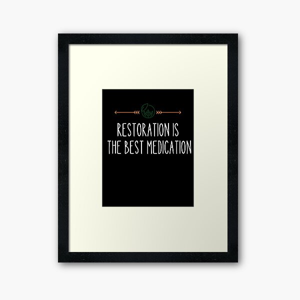 Item preview, World Environment Day,RESTORATION IS THE BEST MEDICATION designed and sold by selfesteeem.
