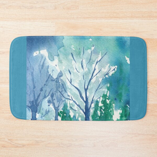 Item preview, Stormy Woodland Watercolor designed and sold by The Elderberry Blossom.