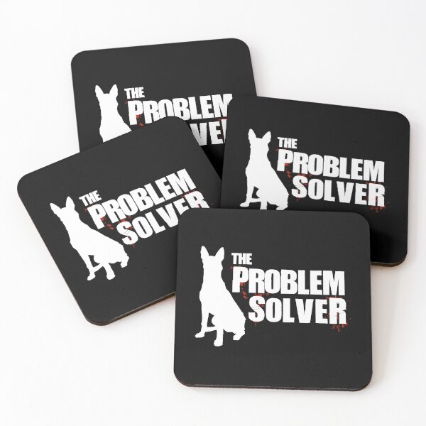 Item preview, The Problem Solver Cool Belgian Malinois Gift designed and sold by Malinois  Drive.