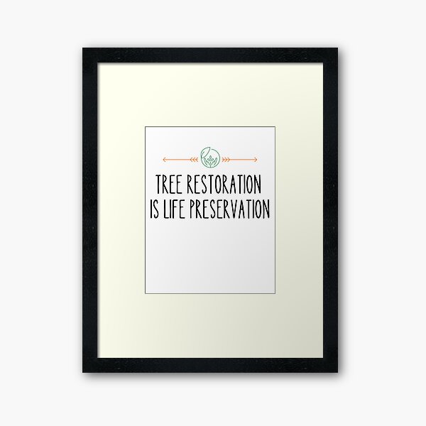 Item preview, World Environment Day,TREE RESTORATION IS LIFE PRESERVATION designed and sold by selfesteeem.