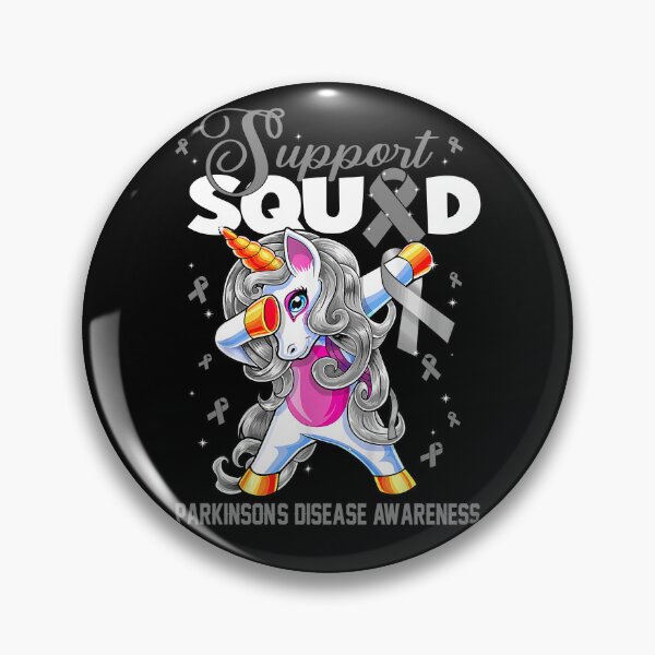 Item preview, Cute Unicorn Support Squad Parkinson's Disease Awareness Men Women Kid designed and sold by tenjun16.