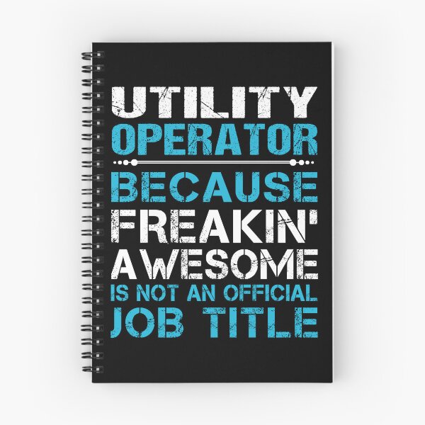 Item preview, Utility Operator T Shirt - Freaking Awesome Gift Item Tee designed and sold by watkinsmat.
