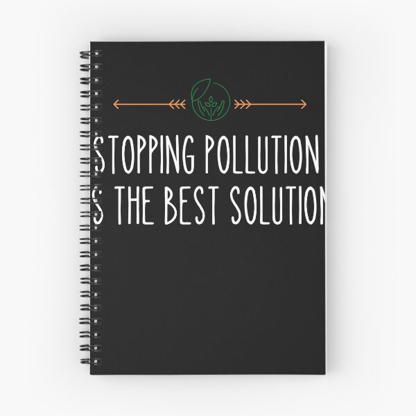 Item preview, World Environment Day,STOPPING POLLUTION IS THE BEST SOLUTION designed and sold by selfesteeem.