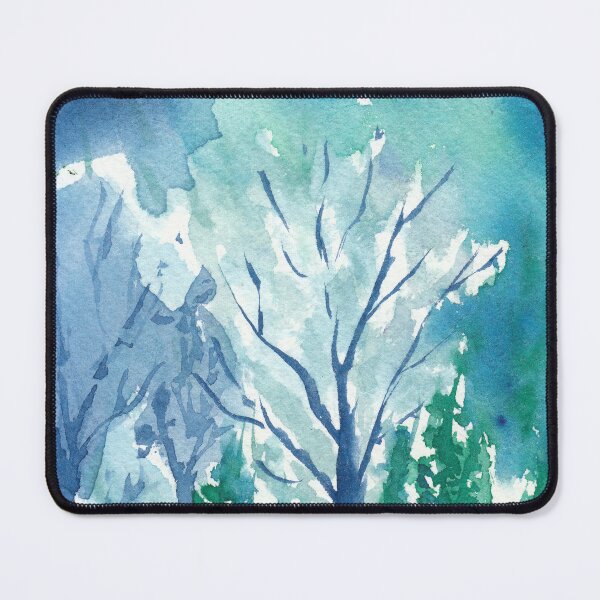 Item preview, Stormy Woodland Watercolor designed and sold by The Elderberry Blossom.
