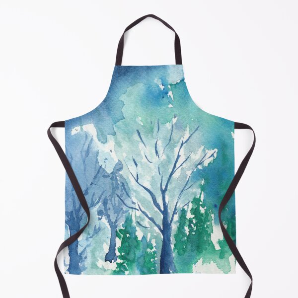 Item preview, Stormy Woodland Watercolor designed and sold by The Elderberry Blossom.