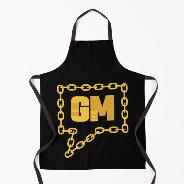 Item preview, Good Morning Blockchain Crypto Social Media Message Box Gold Chain Art Design designed and sold by doseofwin.