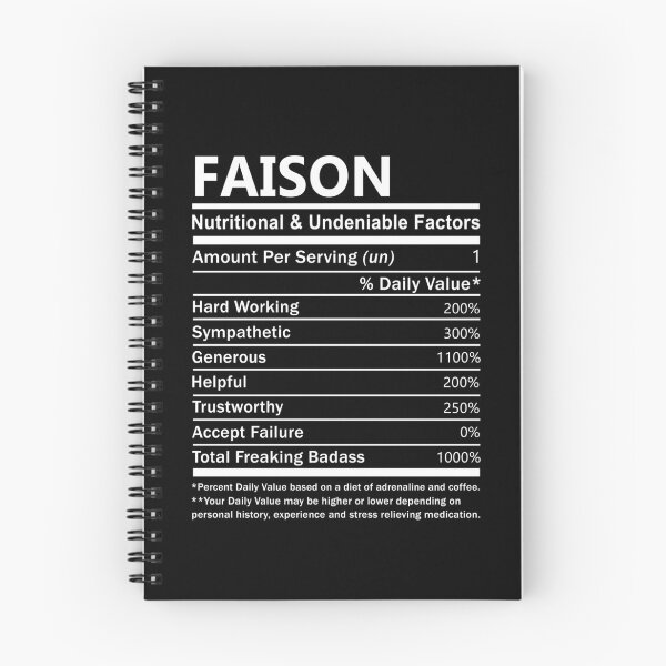 Item preview, Faison Name T Shirt - Faison Nutritional And Undeniable Factors Gift Item Tee designed and sold by braedowen3.