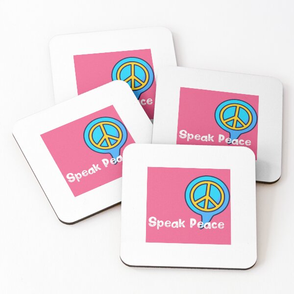 Item preview, Speak Peace designed and sold by Ourhappyplaces.
