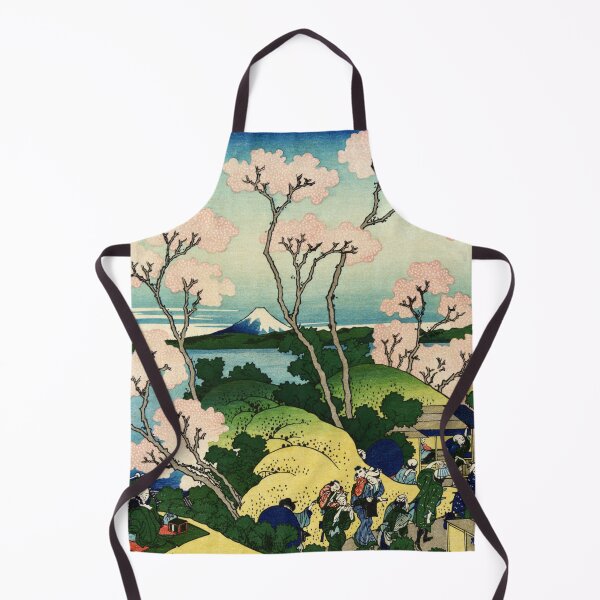 Item preview, Mount Fuji From Gotenyama at Shinagawa on the Tokaido - Hokusai Enhanced Artwork designed and sold by molamode.