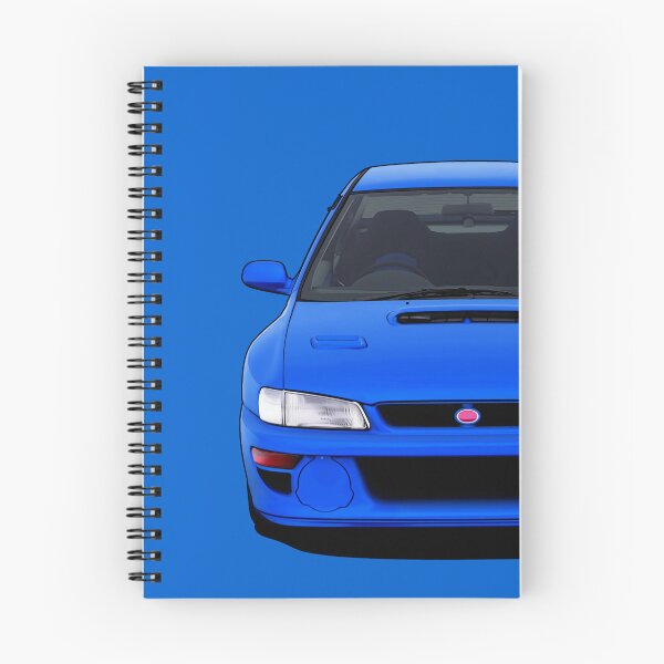 Item preview, Front of Blue Rally-Bred Japanese Car designed and sold by ApexFibers.