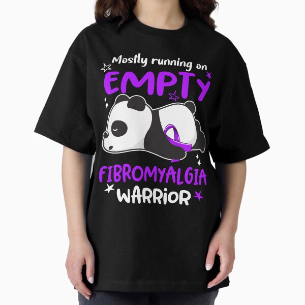 Item preview, Fibromyalgia Awareness - Mostly Running On Empty Fibromyalgia Warrior designed and sold by Hilten.
