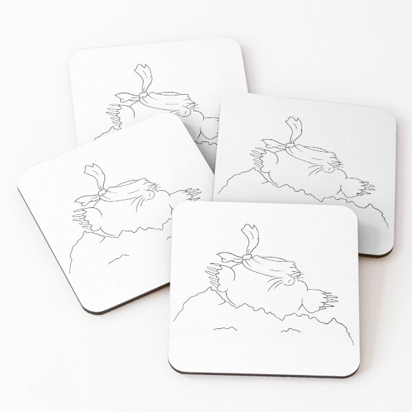 Item preview, Silly Ninja Mole Lineart designed and sold by ArtistAhoy.