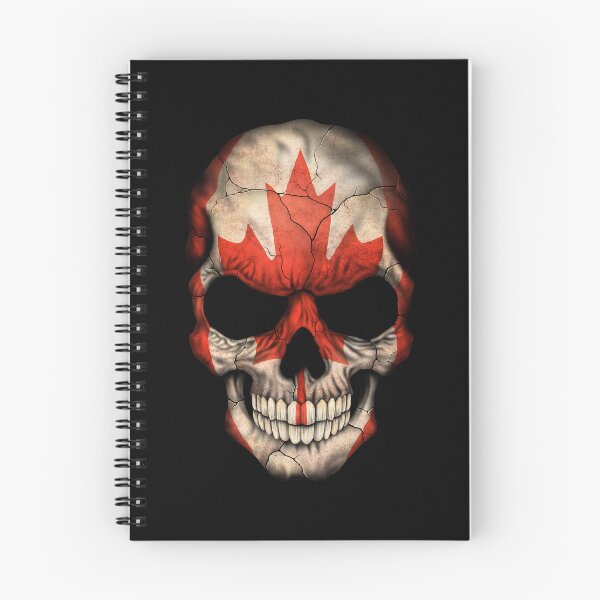 Item preview, Canadian Flag Skull designed and sold by JeffBartels.